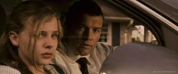 Chloë Grace Moretz (Little Ann Sliger) & Sam Worthington (Mike Souder)