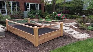 It's finished height is 35.75 inches. One 3x8x2 Raised Garden Bed With Rabbit Railings Delivered With Soil Raised Garden Beds Raised Garden Raised Garden Beds Diy Vegetables