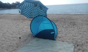 Oft gelten diese günstigen zelte bei den nutzern auch als testsieger , denn testberichte zeigen, dass solche strandmuscheln als meistverkaufte zelte. Review Decathlon Strandmuschel 2 Seconds Pop Up