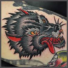 Steve Fawley As Featured On Swallows Daggers Www Swallowsndaggers Net Tattoo Tattoos Wolf Wolf Tattoos Traditional Tattoo Americana Tattoo