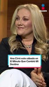 Este sábado #Anacirré abre su corazón y comparte cómo fue su proceso de  divorcio que duró 10 años. ¡No te la pierdas a las 10:00 pm en  #ElMinutoQueCambióMiDestino por el 3.1 de #ImagenTelevisión! ...