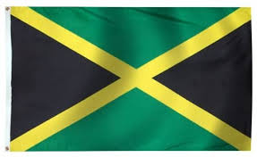 The two green green fields in the flag symbolize agriculture and the two black parts symbolize the past that has. Jamaican Flag Polyester 3 X 5 Ft Amazon De Garden