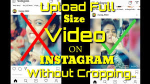 How to upload full video on instagram without cropping. Download How To Upload Tiktoks To Instagram Without Cropping Mp4 Mp3 3gp Naijagreenmovies Fzmovies Netnaija