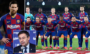 Some of the best players of all times have played for barça: Lionel Messi Confirms Barcelona Players Will Take 70 Per Cent Wage Cut But Hits Out At Club Again Daily Mail Online