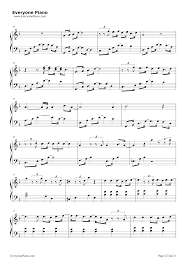 City Of Stars La La Land Piano Sheet Music City Of Stars La La Land Theme Stave Preview Eop Online Music Stand Music Stand La La Land Music