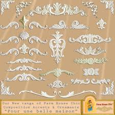 Premium Finish Sanded Ready For Paint J Decorative Furniture Crest Shabby French Provincial Ap Furniture Appliques French Chic Furniture Resin Furniture