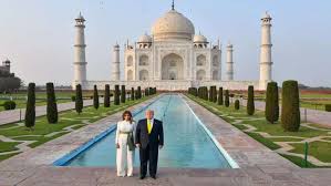 A guide on taj mahal structure, images, opening hours, entry the taj mahal is open for viewing to the general public on all days of the week except fridays. President Trump Was Impressed After Learning Story Of Taj Mahal Tour Guide India News India Tv