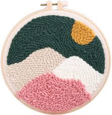 Yarnspirations has everything you need for a great project. Diy Landscape Latch Hook Kits For Kids Beginner Rug Hooking Crafts Knitting Embroidery Kit Punch Needle Starter Kit With Punch Needle Colorful Yarn Walmart Canada