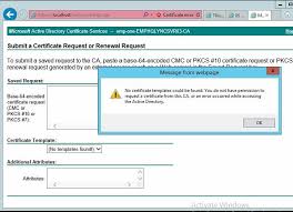 No Certificate Templates Could Be Found 7 Templates Example Templates Example Certificate Templates Templates Certificate Authority