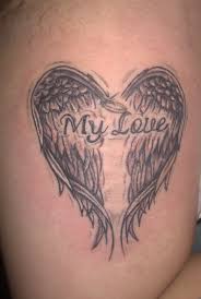 The tattoo is inspired from the wings of the mythical figure, the angel, also known as the messenger of god. 45 Angel Wings Tattoo Designs And Images