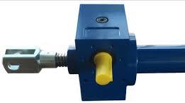 Top-ranking Double Clevis Screw Jack Electric and Manual Operating Worm Gear Screw Jacks
