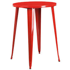 The bars in either shoreditch, bloomsbury, islington or victoria allow you to hire areas and is great for a large group meaning you can have a brilliantly fun and. Win697491 In By Winslow Home Furniture In North Vernon In Commercial Grade 30 Round Red Metal Indoor Outdoor Bar Table Set With 2 Vertical Slat Back Stools