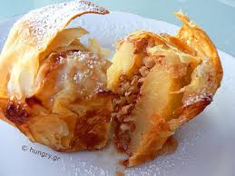 Repeat with remaining phyllo dough and filling. Kitchen Stories Baked Apples In Phyllo Pastry