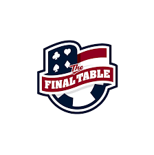 The Final Table Us Poker League Logo Design By Jon Swinn Logo Design Logos Sport Team Logos