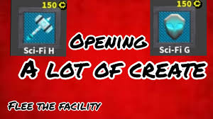 They need three chug jugs at the magic bush to break out! Opening A Lot Of Create Get Mothership Hammer O Flee The Facility Roblox Youtube