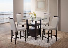 Large selection of dining furniture. Kings Brand Furniture 5 Piece Counter Height Dining Set Table 4 Chairs Gray Buy Online In Angola At Angola Desertcart Com Productid 38452812