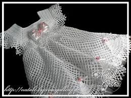 This Is A Pattern By Natali Lapina For A Crocheted Special Occasion Dress Instructions Are Charted Crochet Baby Dress Crochet Baby Patterns Easy Crochet Baby
