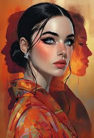 Free and customizeable alluring ginger muse templates