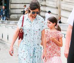 She loves dressing up in girly clothes, and the public can't get enough of this particular celebrity baby. Suri Cruise Mom Katie Holmes Are Inseparable In These Rare Photos For The Teen S Birthday