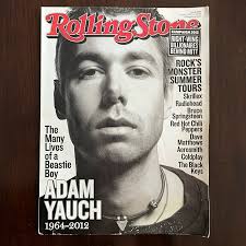 2012 June ROLLING STONE Magazine ADAM YAUCH Cover BEASTIE BOYS no address  label