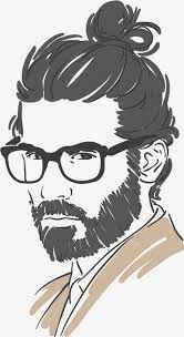 ناقلات المواد نمط الذكور حرف رسم التصميم رسمت باليد رسم الرجل يتحدث رئيس png صورة للتحميل مجانا beard art character sketch beard drawing