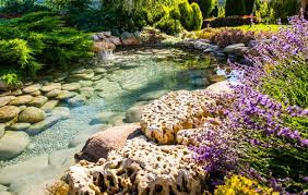 Japanese rock garden design, that includes a water element, looks great with a small waterfall, the sound of which can reach the house. 21 Inspiring Rock Garden Ideas And How To Build Your Own