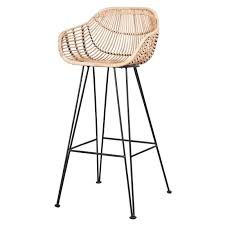 Wicker bar stools are durable stools suitable for both indoor and outdoor settings. Rattan Bar Stool