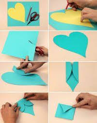 Cut straight across the bottom of the pattern on the line marked. 15 Easy Handmade Birthday Gift Cards Step By Step K4 Craft