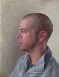 Hi painting of my children when they were younger. If only they could have  stayed like that.