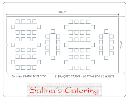 Curious On How To Best Arrange Your Tables For Your 20x40 Tent Wonder No More With This Layout You Will Be Able To Seat 8 Party Layout Tent Reception Layout
