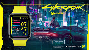 I Created A Functional Cyberpunk 2077 Apple Watchface Download Info In Comments Cyberpunkgame