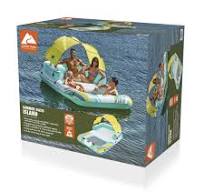 @Ozark Trail Summer Oasis Adult 4-Person Inflatable Island, 10'6”x6'6” 43677E 🆕