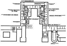 First mezzanine floor plan, kungliga slottet (royal palace), stockholm, sweden. 56 Schloss Versailles Ideen Schloss Versailles Versailles Schloss
