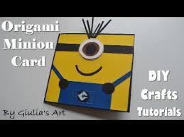 In this project you'll see how to make a simple minion card. Despicable Me Minion Card Craftbits Com