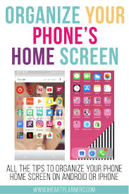 How To Organize Your Phone Home Screen And Notes App In 2020 Iphone Organization Organize Phone Apps Organization Apps