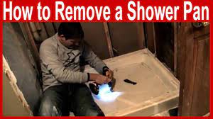 #showerpan #showerpanrepair process of shower pan replacement video 1. How To Remove A Shower Pan Youtube