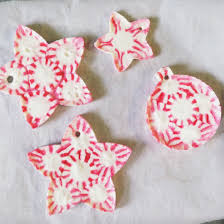 So i'm not often a big spender. Peppermint Candy Christmas Ornaments