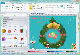 Tunnel card is one of the best new year card ideas as it is a lot different from others. New Year Card Software