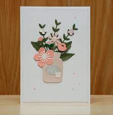 These are so much fun for making beautiful cards. Sizzix Garden Florals Handmade Birthday Cards Sizzix Cards Sizzix