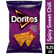 Doritos Spicy Sweet Chili Flavored Tortilla Chips 9 25 Oz Bag Walmart Com