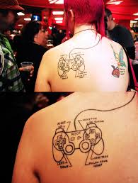 Video games tattoos for girls, men & women. The Tattoo Answer To The Ultimate Question Of Video Games The Universe And Everything Hawty Mcbloggy Invites You To Play