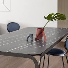 Bonaldo Delta Table Furniture Dining Table Ceramic Dining Table Italian Dining Table