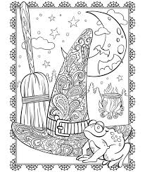 Witch S Hat On Crayola Com Witch Coloring Pages Halloween Coloring Sheets Fall Coloring Pages