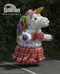Rainbow Unicorn Balloon Animal Parade Costume Balloons Balloon Decorations Balloon Animals