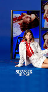 This wallpaper is made especially for you. Millie Close Up 11 El Eleven Girl Logo Millie Bobby Brown Night Stranger Things Hd Mobile Wallpaper Peakpx