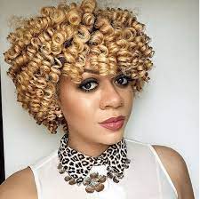 Then, there are times we want to rock large spiral curls similar to the roller sets we wore as a kid. Ravishing Tresses Beautiful Golden Spiral Curls Natural Hair Mag