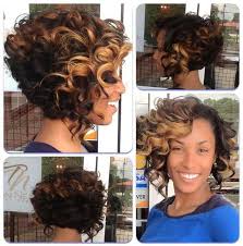 Perm generally indicates the hair that is curly. Short Ombre Curly Hairstyle For Black Women Hairstyles Weekly