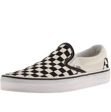 Black And Grey Slip On Vans Junior Black White Og Checkerboard Classic Slip On Sneakers In Black White Slip On Sneakers Vans Classic Slip On Vans Classic Slip On Sneaker