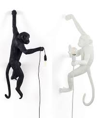 Seletti aims to encourage innovation through the reinvention of everyday furniture and fixtures. Led Lamp Monkey Wall Light From Seletti
