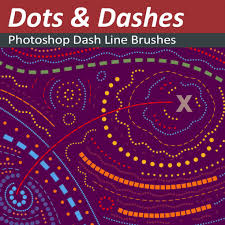 Maybe you would like to learn more about one of these? 20 Free Dashed And Dotted Line Brushes For Photoshop Grutbrushes